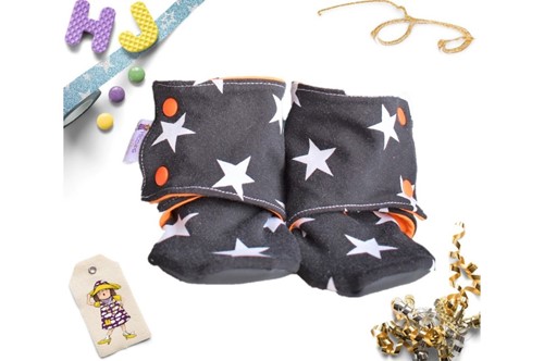 Buy 18-24m Summer Stay on Booties Black Stars now using this page